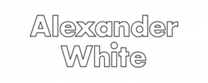 Alexander White logo hos Areakorrekt